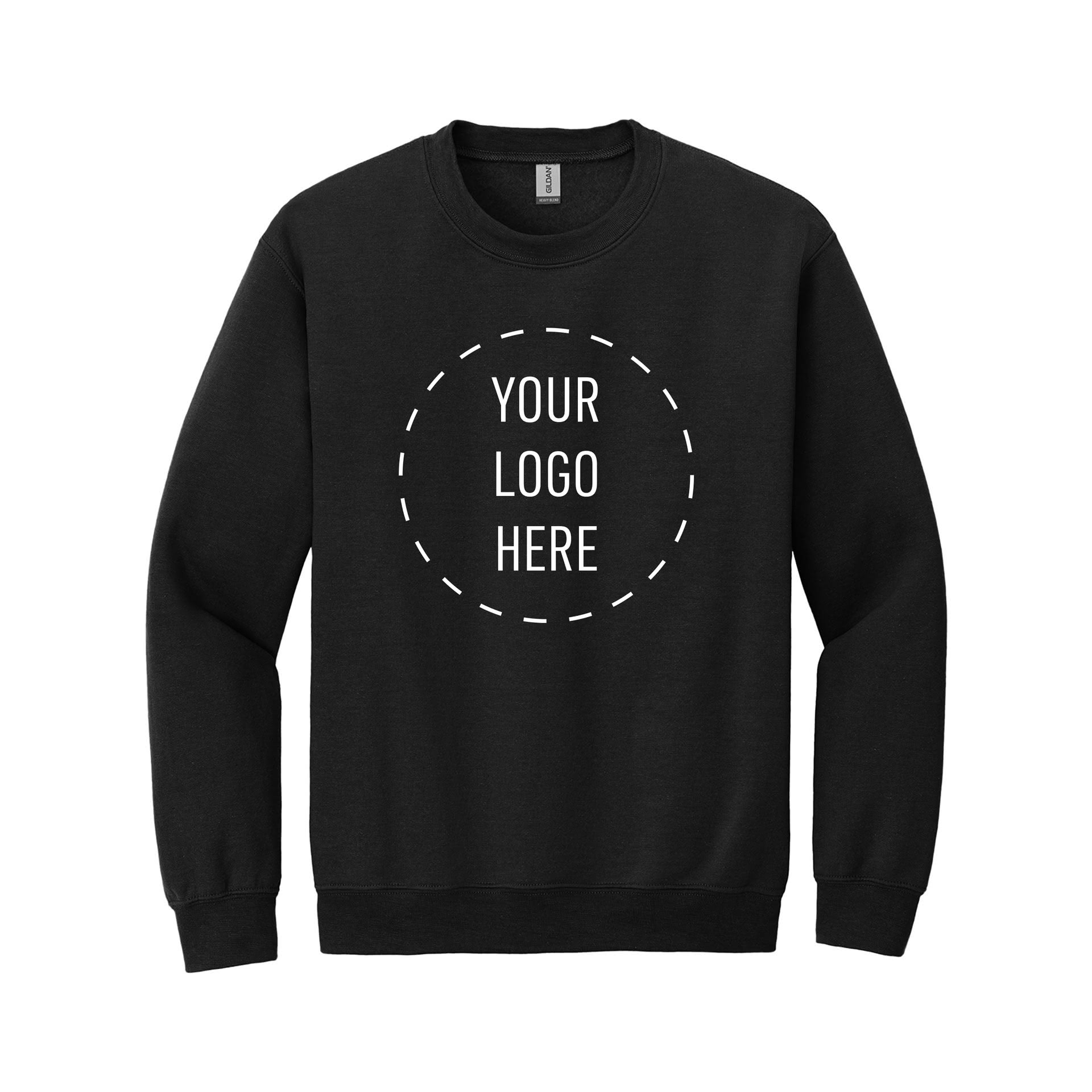 Gildan® Unisex Heavy Blend™ Crewneck Sweatshirt | Logo Sweatshirt