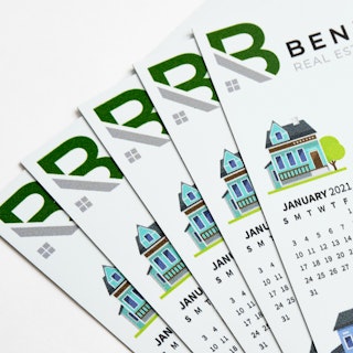 Real Estate Calendar Magnets - Close up