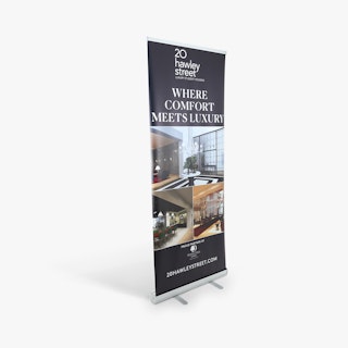 Real Estate Retractable Banner Printing