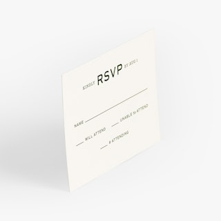 RSVP Card Printing