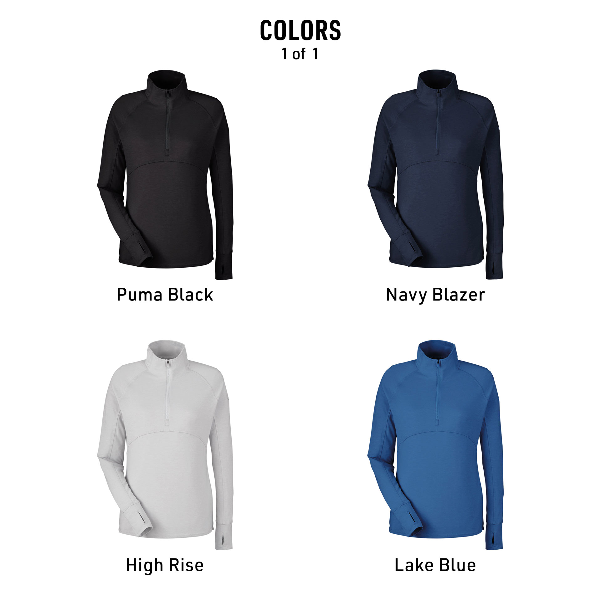 Puma® Golf Women's Bandon Quarter-Zip Pullover | Smartpress