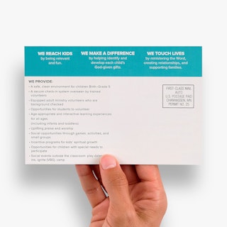 4 x 6 Blank White Postcards USPS compliant (mailable) 50 per pack