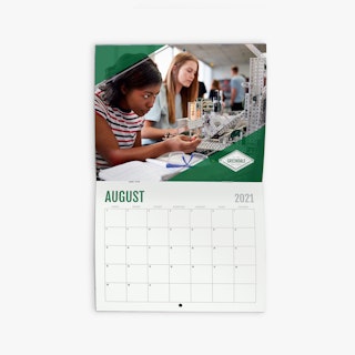 School Saddle Stitch Calendar Printing