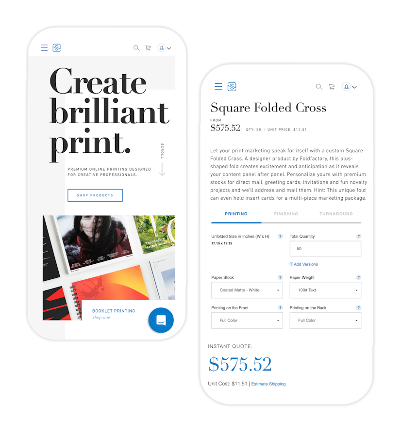 Mobile-friendly website